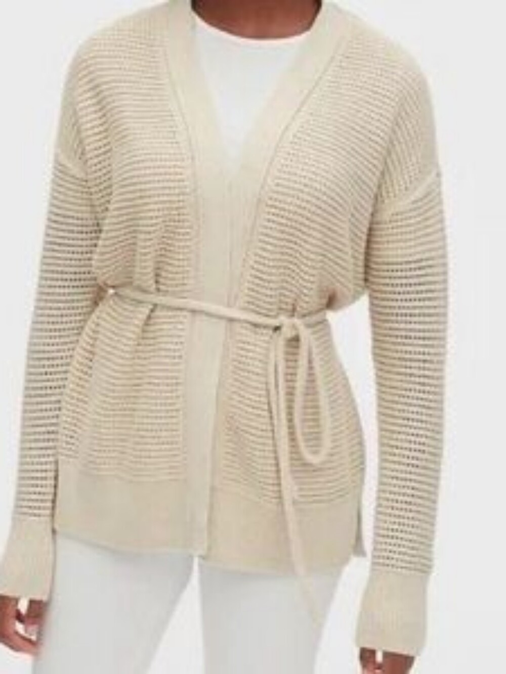 GAP Open Front Loose Knit Cardigan
